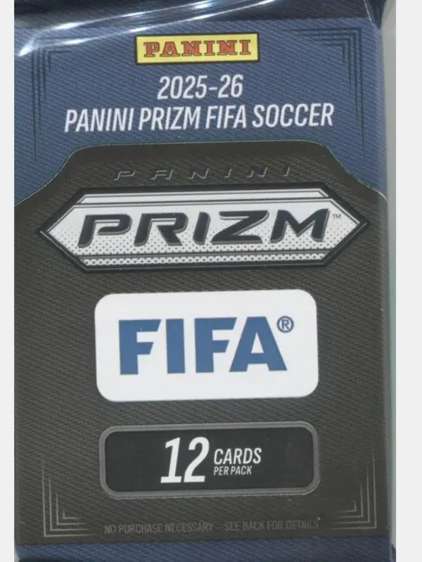 1 (ONE) Single Pack - 2025/26 Panini Prizm FIFA Soccer Hobby