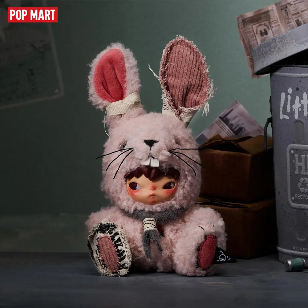 POP MART Hirono Little Hare Plush Doll Pendant,Surprise Gift,summerwins