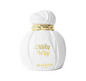 MAISON ASRAR Women's EDP Milky Way Gourmand Fragrance Body Perfume, 100ML, Calming Aroma, Creamy Warmth, Vanilla Base, Caramel Scent, Luxurious Formula, Edp Gourmand Fragrance
