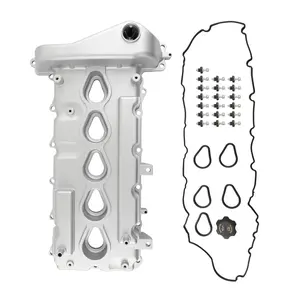 Aluminum Valve Cover compatible for Chevrolet Colorado GMC Canyon compatible for Hummer H3 3.5L 2004-2006
