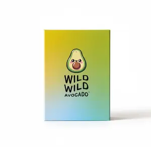 Wild Wild Avocado Kawaii-Style Food-Themed Card Game for Kids & Families Ages 6+ 2-5 Players Fast Fun Full of Flavor Easy to Learn Perfect for Family Game Night