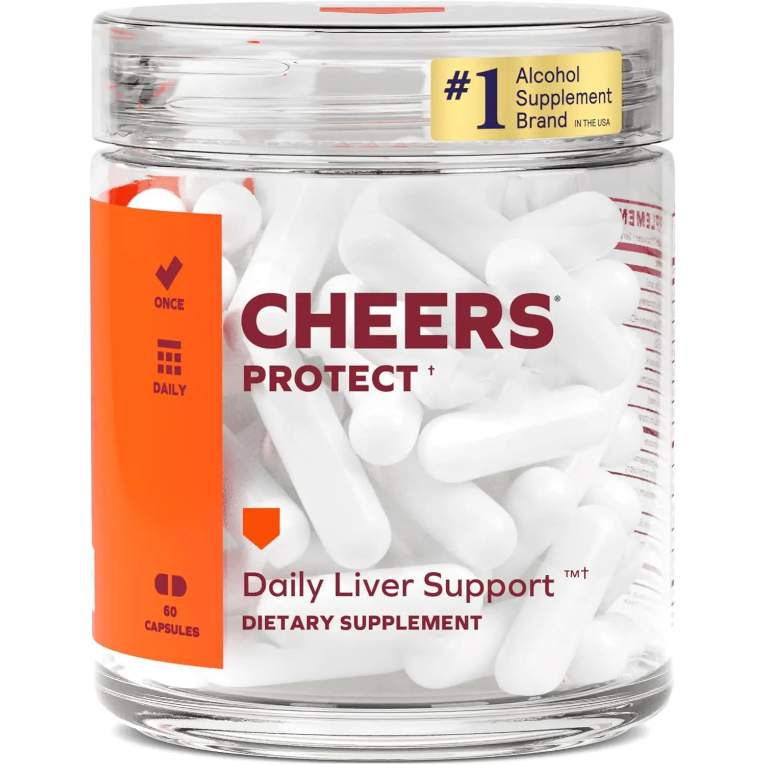 Liver Support Supplement with DHM L Cysteine Milk Thistle Dihydromyricetin Prickly Pear Ginger 30 Doses
