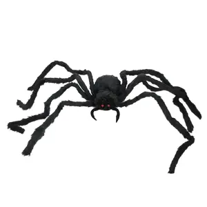 Northlight Spider with Flashing Red Eyes Halloween Decoration
