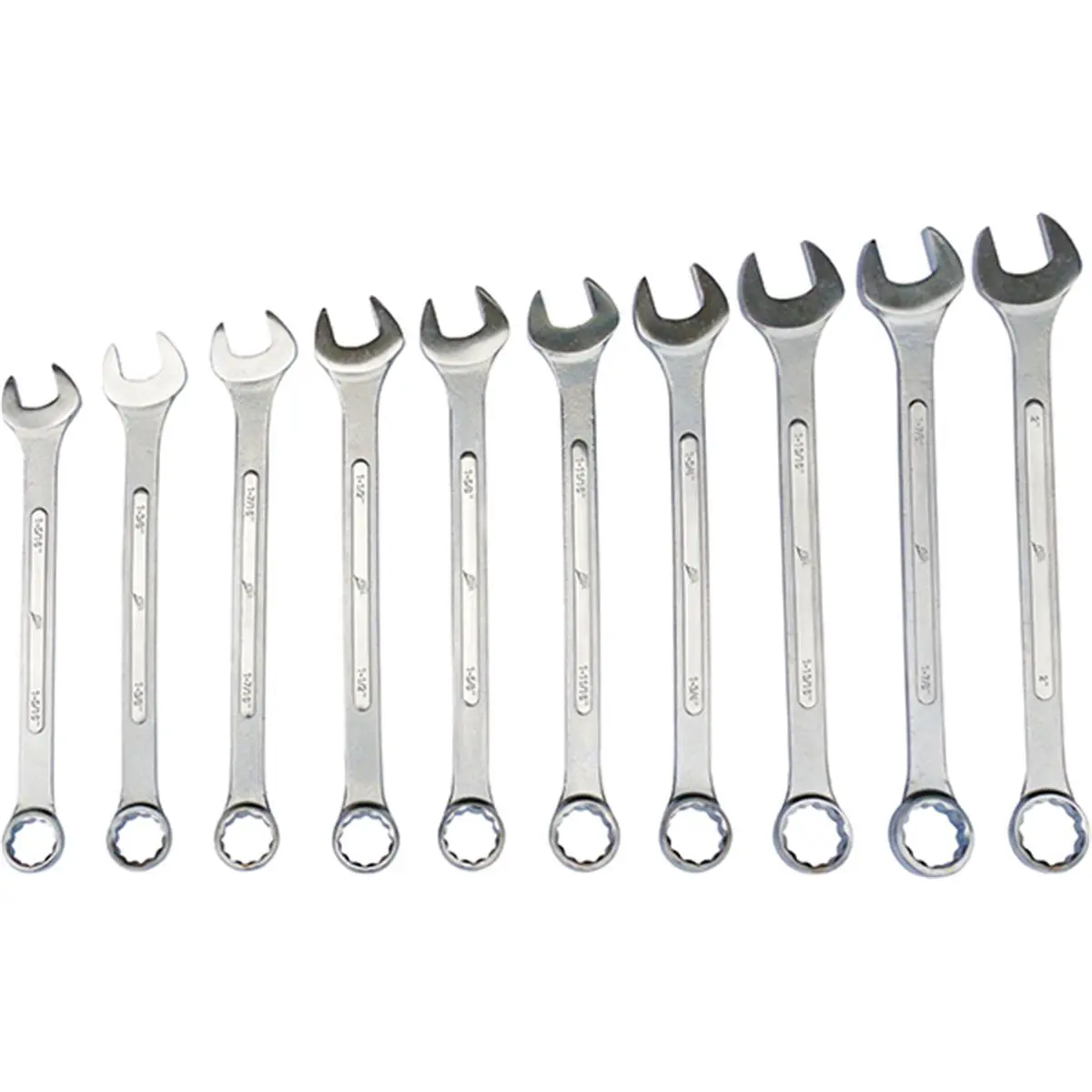 ATD Tools 10-Piece Heavy Duty 12-Point Metric Jumbo Raised Panel Combination Wrench Set, Offset Head, for DIY Maintenance & Tight Spaces, Heavy Duty Wrench