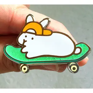 Skateboard Bunny PIN | NEW