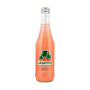 JARRITOS Guava Soda 370ml - Authentic Mexican Soft Drink, Refreshing Tropical Flavor
