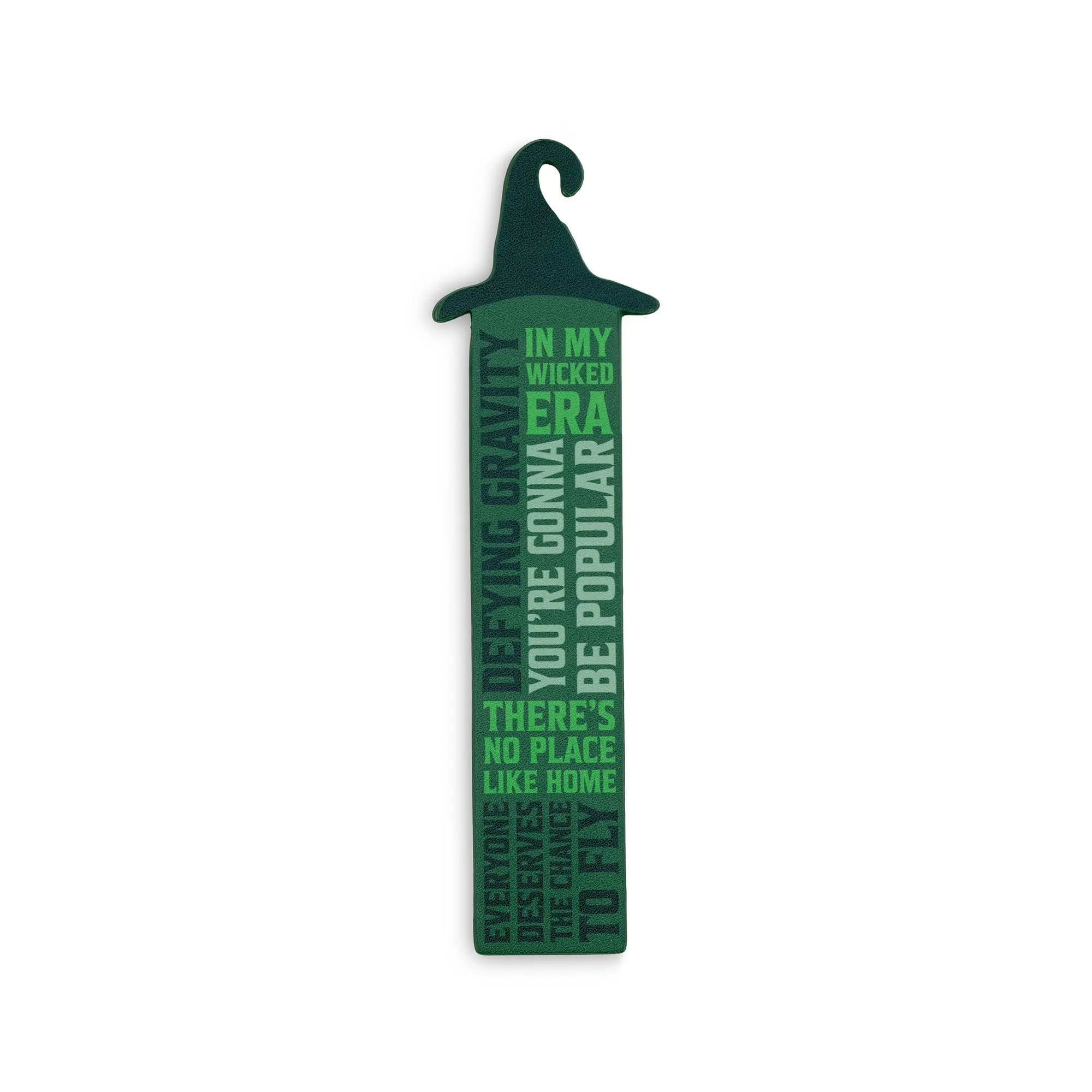 “The Wizard and I” 🧙‍♀️ Wicked Bookmark, Witch Hat (Greens) bookmarks