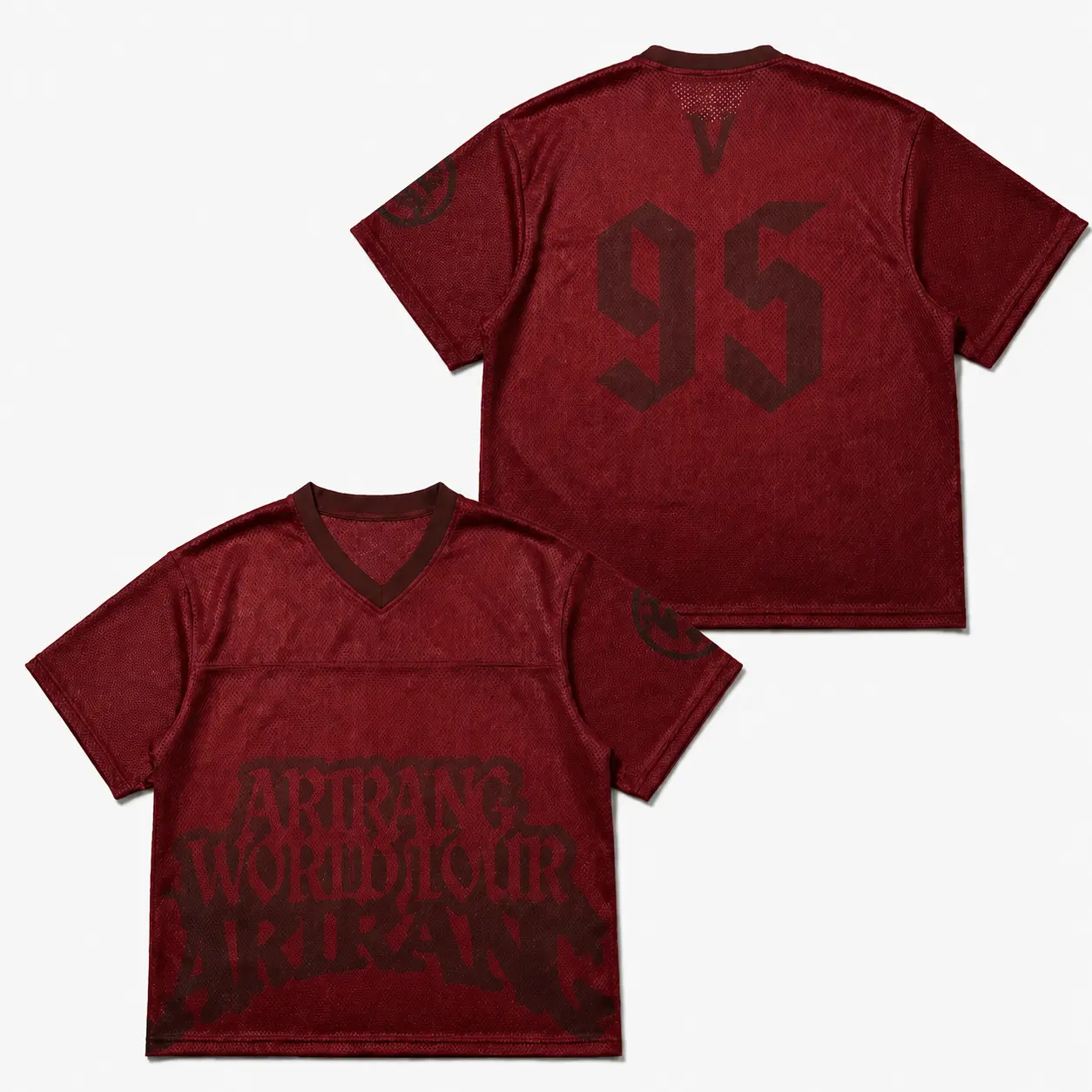 Custom World Tour Mesh Football Jersey, Y2K Streetwear Sports Tee, Vintage Arirang Bangtan Jersey, Kpop Fan Merch, Bangtan Inspired Concert Outfit Shirt