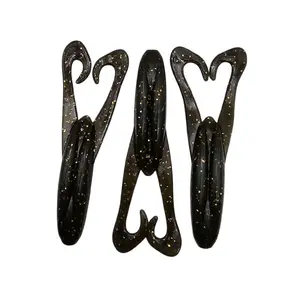 bassattackerbaits 5" Frog Fishing Lure. 5 lures per pack