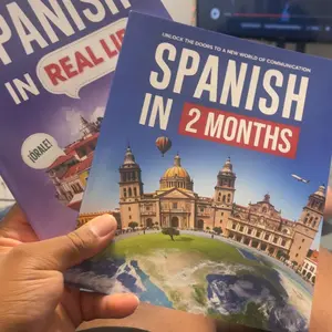 Spanish Language Learning Workbook for Beginners (2-Month Program) – Books with Common Slang Words & Phrases, Conversation Starters, Grammar Rules for Everyday Use