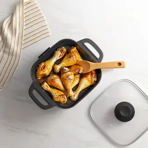 Piece Large Capacity Non-Stick Pan Material Multifunctional Household Integrated Cooking Electric Cooking Pot Frying Pan Household Outdoor