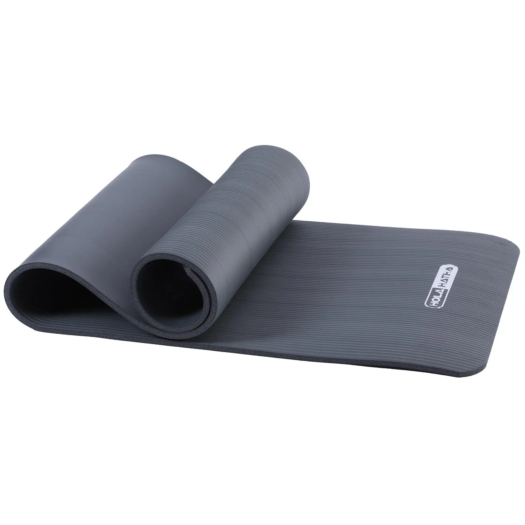 HolaHatha 72 x 24" High Density Thick Non Slip Home Workout Yoga Mat HolaHatha 72 x 24" High Density Thick Non Slip Home Workout Yoga Mat