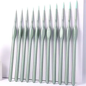 Miniature Paint Brushes,11pcs Small Fine Tip Paintbrushes, Micro Detail Precision Paint Brush Set,Triangular Grip Handles Art Brushes, Artwork