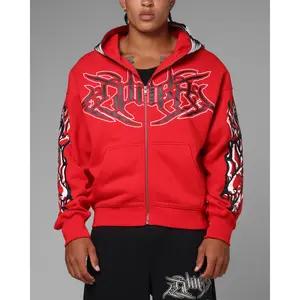 Loiter Marvel Spider-Man Carnage Zip Hoodie Red Loiter Marvel Spider-Man Carnage Zip Hoodie Red