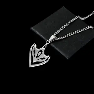 【PANDA Jewelry】TikTok Viral Tartaglia Mask Necklace Anime Genshin Impact Cosplay Jewelry Unisex Pendant Gaming Merch Collectible