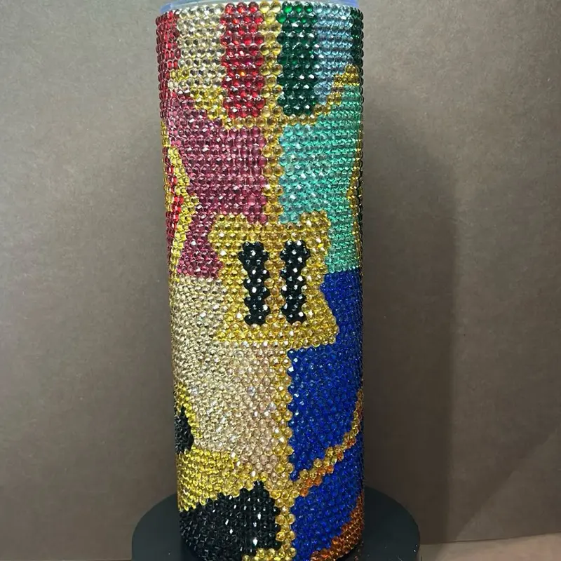 Harry Shield 20 Ounce Tumbler Washable Stylish Rhinestone Drinkware