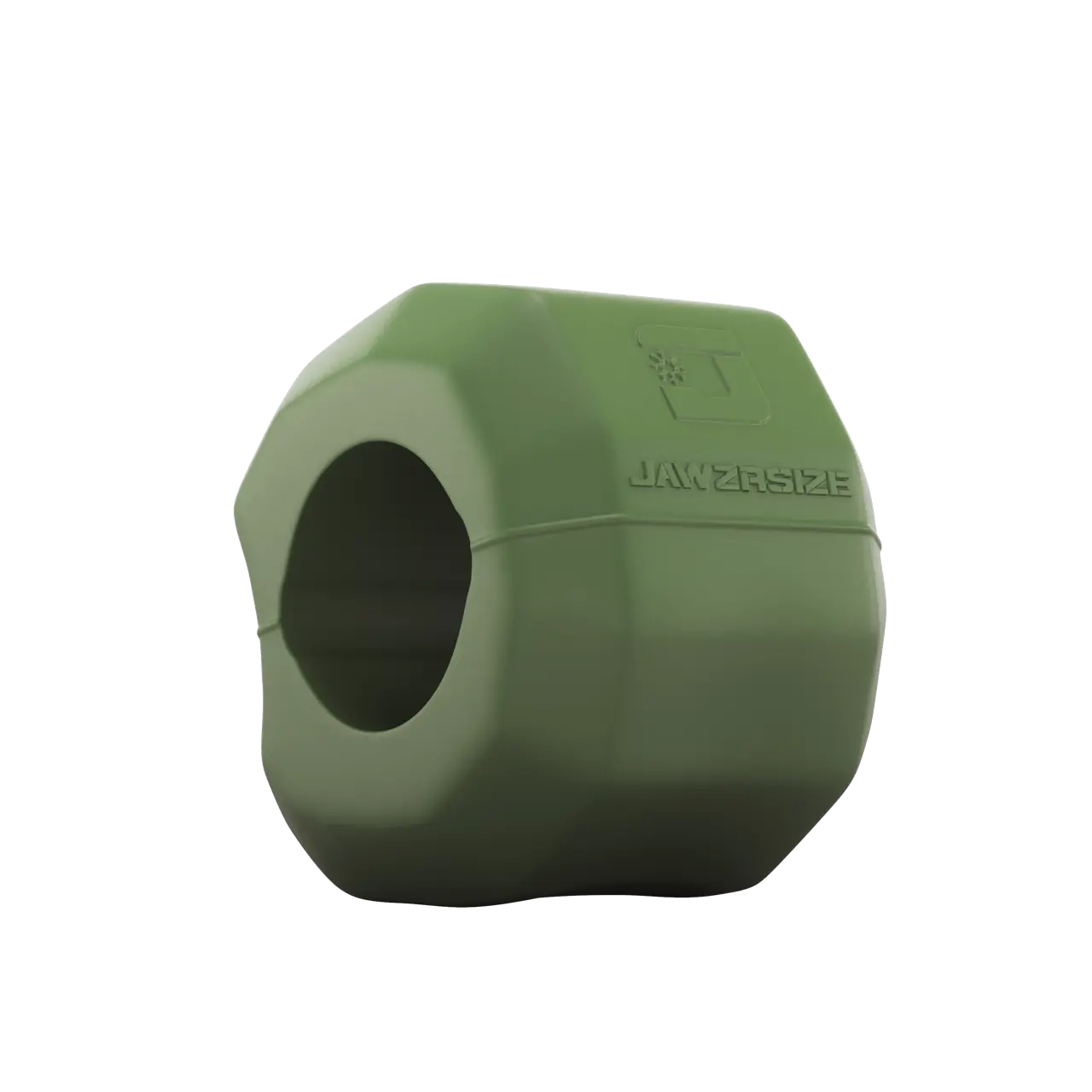 Jawzrsize Pop 'N Go Jaw, Face, and Neck Exerciser - Define Your Jawline Facial Exerciser (Advanced Green)