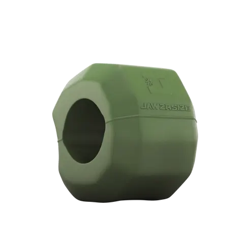 Jawzrsize Pop 'N Go Jaw, Face, and Neck Exerciser - Define Your Jawline Facial Exerciser (Advanced Green)