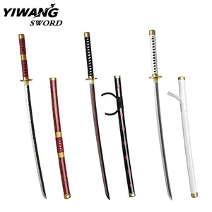 40-Inch Long Bamboo Sword with Non-Sharp Blade, Suitable for Anime Cosplay, Wooden Ninja Knife, Full-Size Japanese Sword, Original Samurai Sword Gift