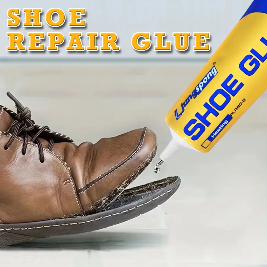Strong Shoe Glue 60ML Waterproof Super Sticky Quick Dry Fast Drying Adhesive, Repair Delaminated Skateboard Shoes and Leather Sports Shoes, Ideal Home DIY Repair Tool