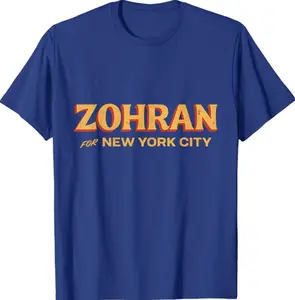 ZOHRAN for New York City TShirt - Sweatshirt - Hoodie, Zohran Mamdani TShirt, The name is Mamdani, Vote Progressive, Nyc Activist Tee, Political Apparel, Democrat Socialist