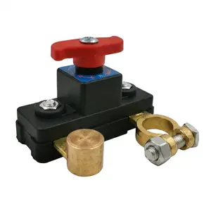 12V-24V Adjustable Pure Copper Car Battery Power Cut-Off Switch Breaker, Stable Transmission & High Conductivity Disconnect Switch for Car, Boat, Aftermarket Truck Accessories, Trucks Accessories Supplies