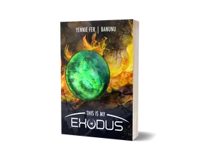 This Is My Exodus by Yennie Fer and Banunu - YA Romantasy Alternate Cover Freta Globules
