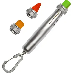 Lumber Keel Crayon Holder for 1/2" Round or Hexagonal Crayons, Industrial Heavy Duty Construction Carpenter Metal Holder