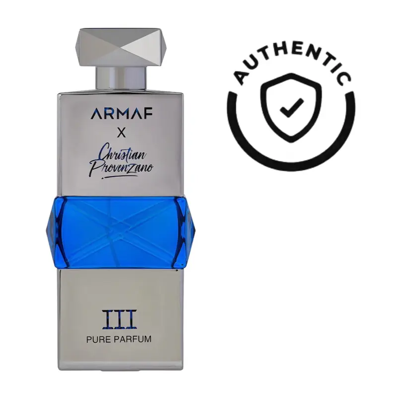 Armaf CHRISTIAN PROVENZANO III Pure Perfume 3.4oz 100ML | Authenticity Guaranteed Made in UAE