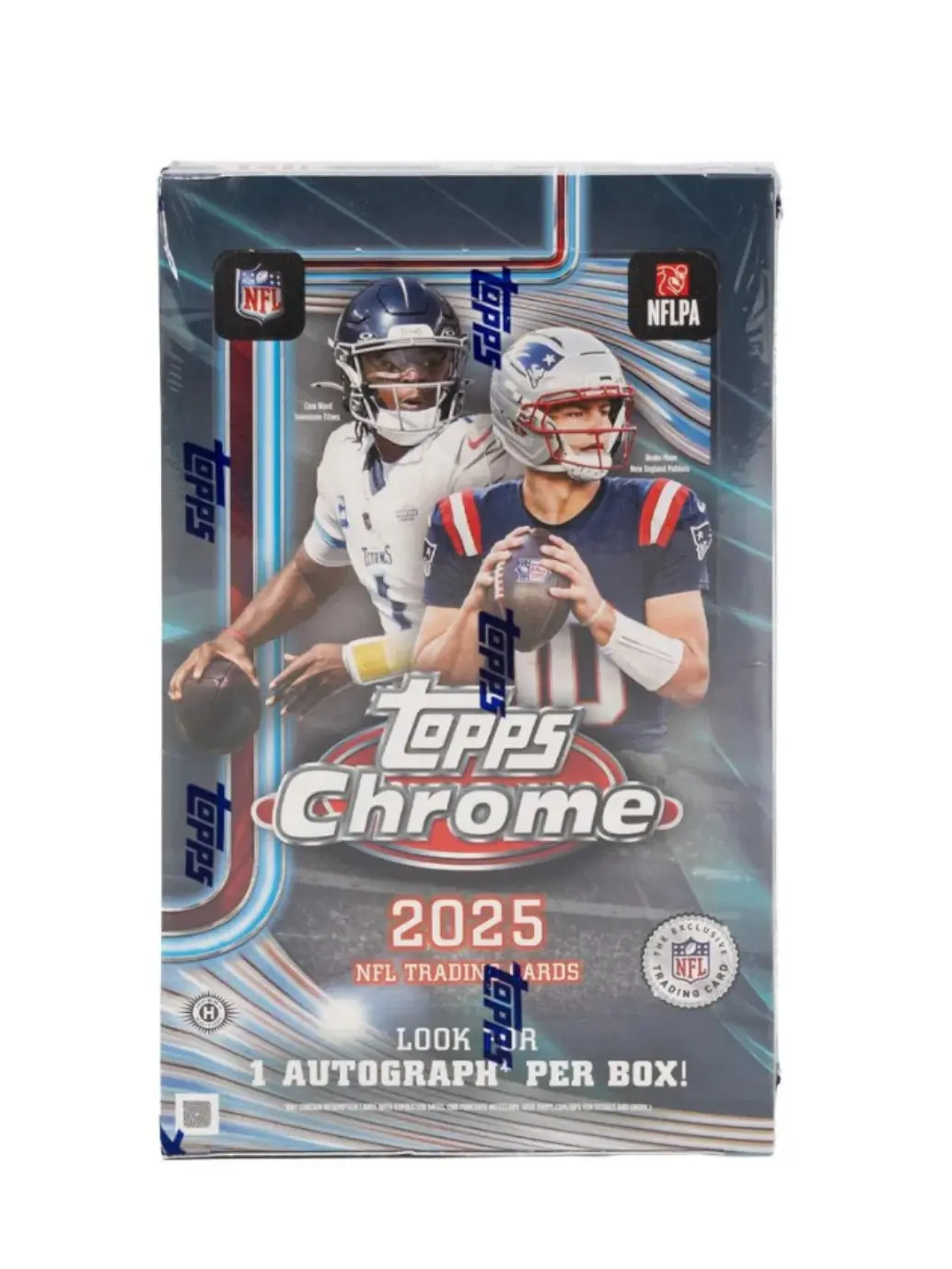 2025 Topps Chrome Football Hobby Box