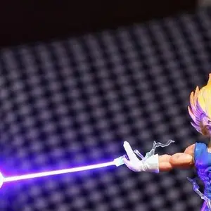 DB Action Figure -Energy Wave Magnetic Levitation Night LightAmbient Decor Display