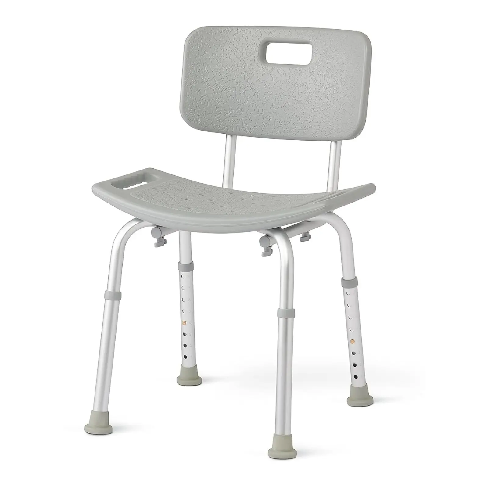 SENROB Adjustable Shower Chair with Back, Non-Slip Bath Seat and Bathtub Bench for Inside Tub and Shower, Sturdy Shower Stool for Adults with High Capacity