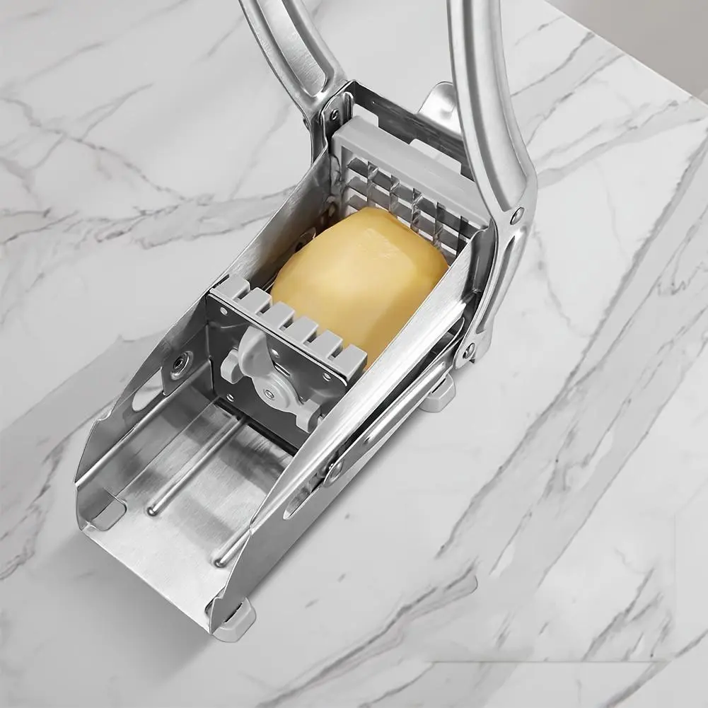 Stainless Steel Fruit Cutter, Vegetable Slicer, Potato Peeler, French Fry Cutter, Food Processor, Kitchen Tool Accessories, Durable Vegetable Slicer, Kitchen Gadgets, Vegetable Cutting Slicer