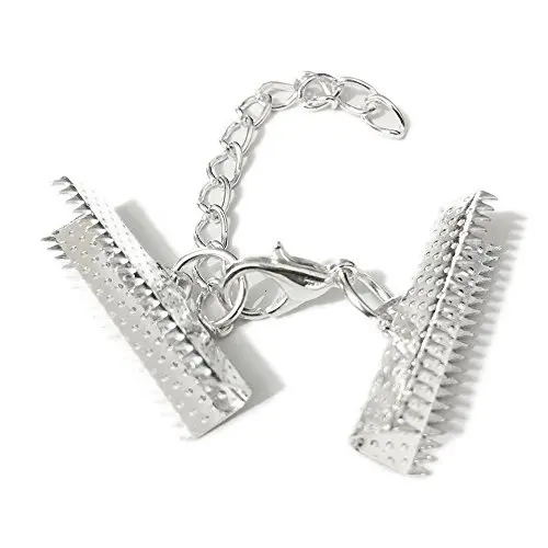 Silver Crimp 30mm