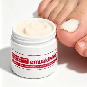 Tired of Itchy Feet & Discolored Nails? EmuaidMAX Ointment Soothes Irritated Skin & Supports Healthy Nails | Maximum Strength