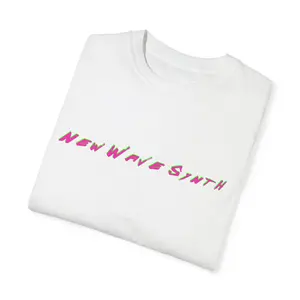 Retro New Wave Synth T-Shirt, Vintage 80s Tee, Unisex Graphic Shirt, Music Lover Gift, Casual Streetwear