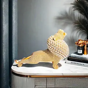 Lion Statue Resin Art Decor, Collectible Room Decor, Lion Collection Figurine, Home Living Room Office Bookshelf Decoration, Best Gift for Men Fathers Boys Grandfathers