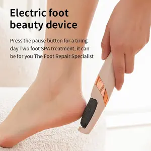 Electric Callus Remover for Feet, Professional Pedicure Kit Foot Scrubber , Foot grinder,Cracked, Hard Skin, at Home Feet Care Kit for Men & Women dead skin remover Lightweight Manicure nail drill footcallusremover