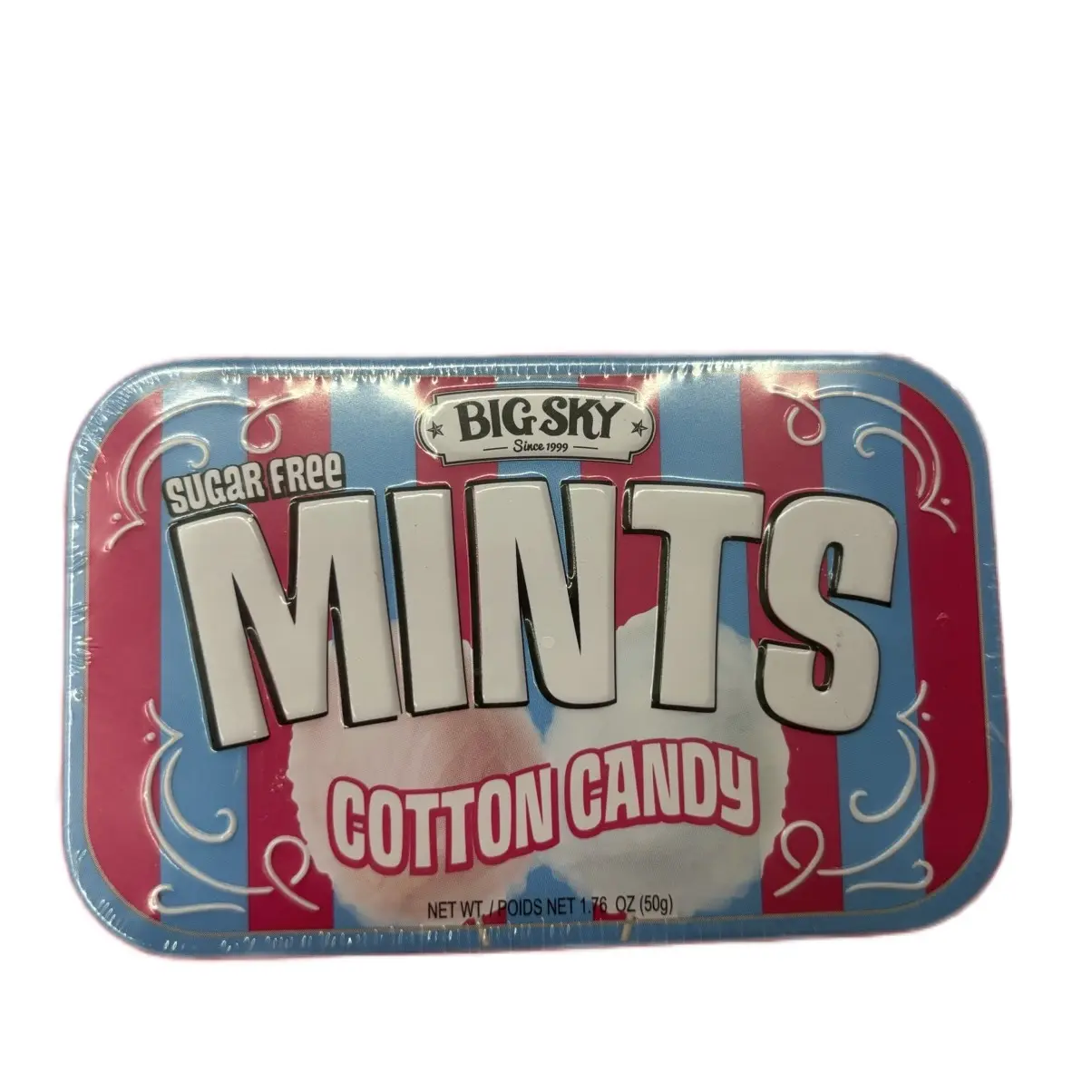 Big Sky Cotton Candy Mints Candies sugar free Big Sky Cotton Candy Mints Candies sugar free