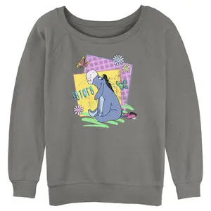 Junior's Winnie the Pooh Spring Eeyore Sweatshirt