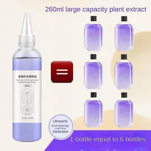 260ML Aromatherapy Essential Oil, 1 Count Aromatherapy Machine Special Refill, Aroma Blend Scented Household Air Freshener for Home Office Car Use, Perfume, Aromatherapy Scented Oils