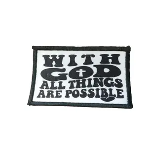 With God patch With God patch