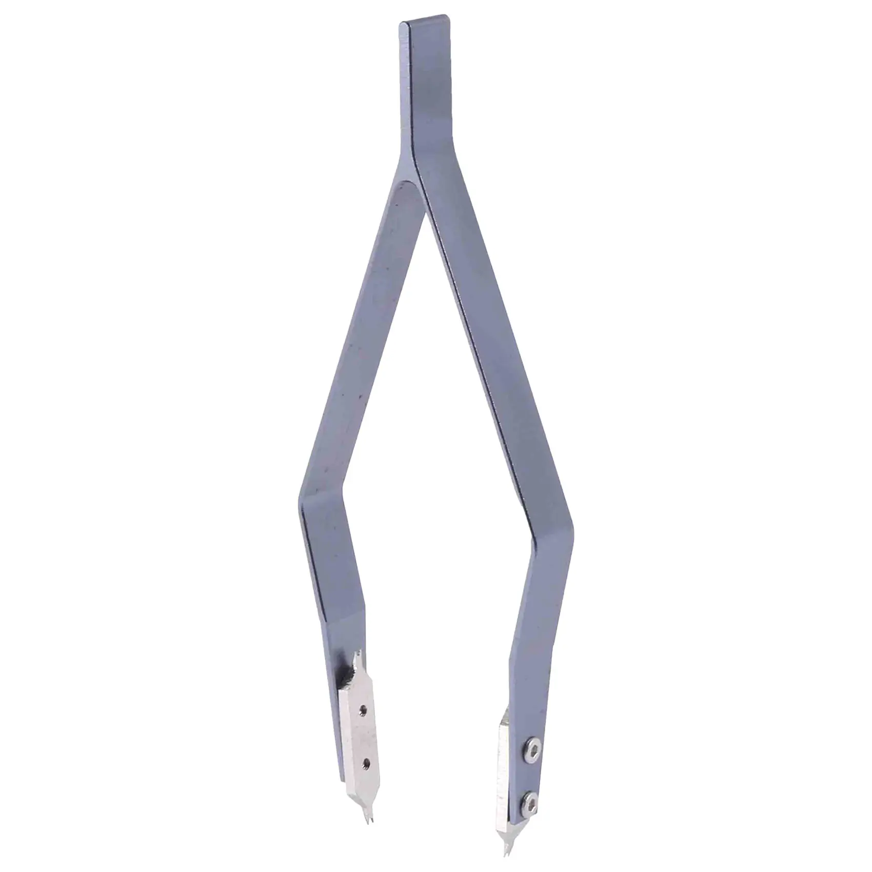 Spring Bar Tweezers, Professional V-Type Stainless Steel Plier Tool for Watch Repair and Band Removal, Features Finely Branched Tips, 11.5cm, 1 Tweezers, Rust-Proof, Narrow Gaps, 1 Tweezer Set