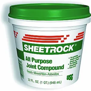 212 MAIN United States Gypsum 380270006 1.75 Pt Ready-Mix All Purpose Joint Compound with Green Lid, Easy Sand, Advanced Formula for Finishing Drywall Joints, Interior Drywall Patching