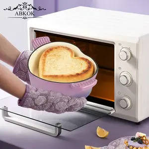 Heart Cast Iron Dutch Oven with Lid, Dual Handles, Non-Stick Enamel Coating, Cooking Pot, Bakeware, Kitchenware, Baking Supplies, Ideal for Baking Bread and Cooking