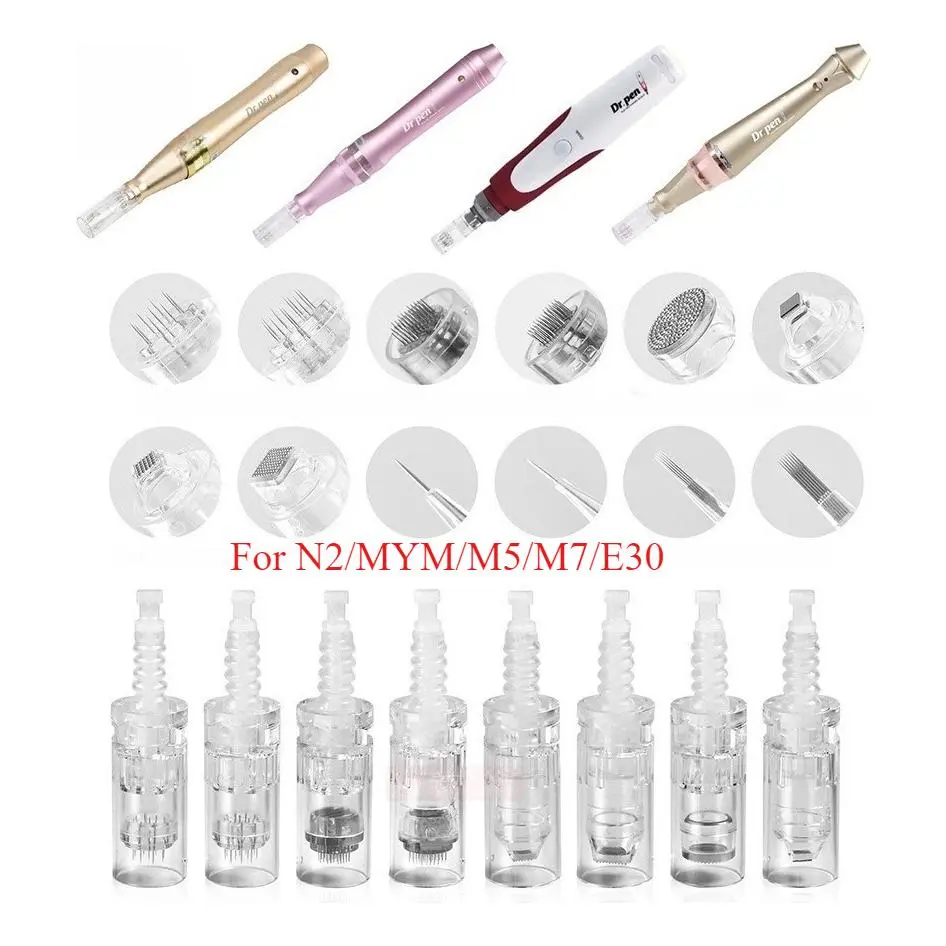 20pcs For N2 M5 M7 Mts Card Port Microneedles ebrow tattooing