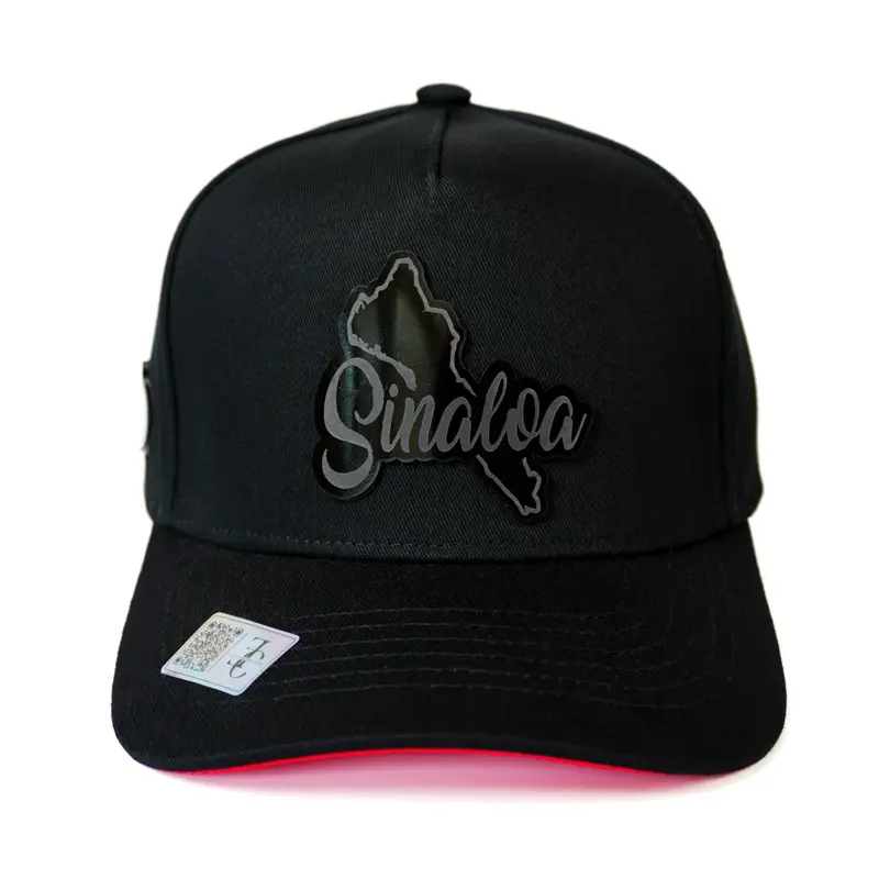 Sinaloa México SnapBack hat-black/red