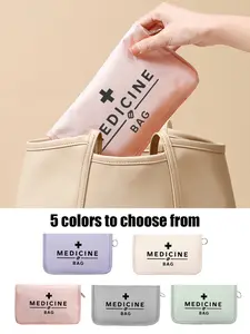 Portable Medicine Bag, Small Pill Box, Travel Medication Storage, Suitable for Daily Use, Outdoor, Travel, Essential Medical Accessory