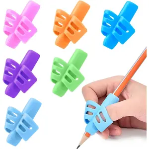 Pencils Grips Pencils Grips for  Handwriting Posture Correction  Writing  for 2-4 Year    Students  Special Needs (6PCS)