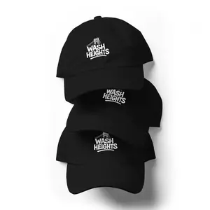 Wash Heights Dad Hat Low Profile Adjustable Strap Curved Visor 100% Chino Cotton Twill Unstructured 6-Panel Green Camo